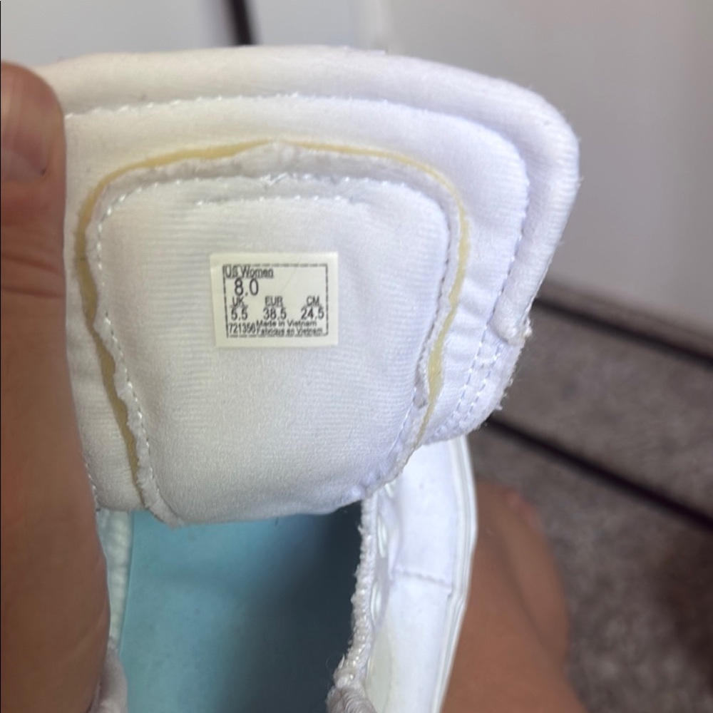 VANS White High-Top Sneakers - Picture 6 of 6